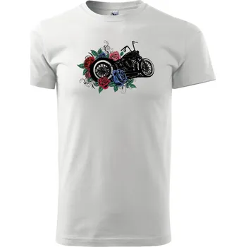 Pánské tričko MSP Pánské triko s moto motivem 127 Cafe racer