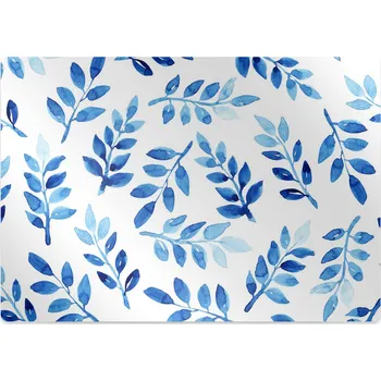 Podložka pod nábytek Ochranná podložka pod židli blue akvarel