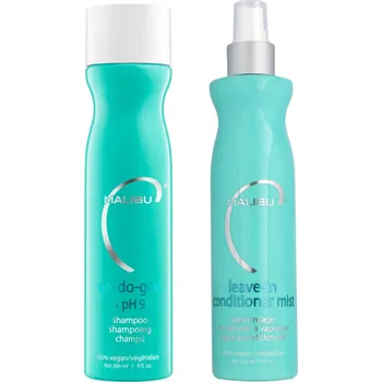 Kosmetická sada Malibu C Un-Do-Goo Hloubkově čistící šampon 266 ml+Malibu C Leave-In Mist Conditioner Bezoplachový kondicionér 266 ml