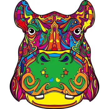 3D puzzle Dřevěné puzzle Hippocampus/L