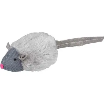 Hračka pro kočku Trixie Mikročipová myš se zvukem, catnip 6 cm