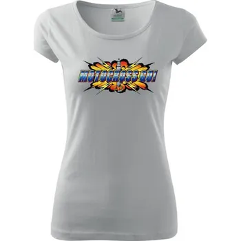 Dámské tričko Dámské Triko s moto motivem 84 Cross