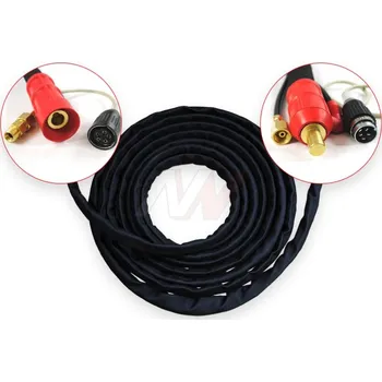 Příslušenství ke svářečce SPARTUS PK26-4-1EWM Prodlužovací kabel hořáku TIG 26, konektor EWM®, 4m