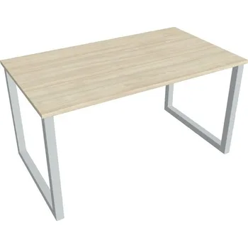 Kancelářský vozík HOBIS jednací stůl rovný - UJ O 1400, akát + doprava zdarma