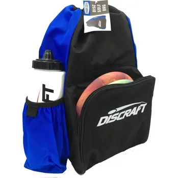 Disc golf Discraft Draw String bag Černá/modrá (discgolf) (praktická lehká brašna)