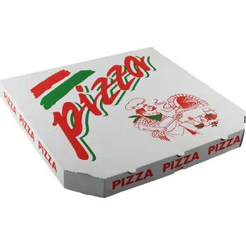 Jednorázové nádobí Krabice na pizzu 45 cm s potiskem kuchař 1ks