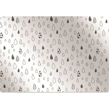 Podložka pod nábytek Ochranná podložka pod židli abstrahuje kapek