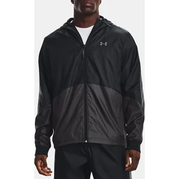 Běžecké oblečení bunda Under Armour Legacy Windbreaker - Black XL