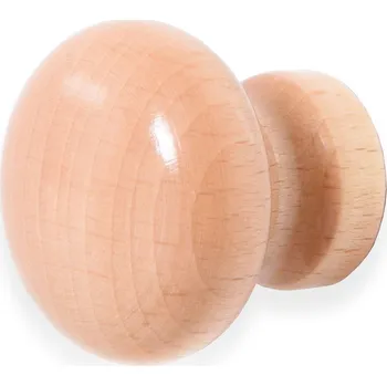 Knopek Jokl č.5 dřevěný - lakovaný