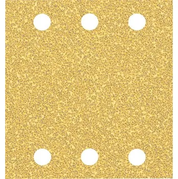 Brusný papír Brusný papír pro vibrační brusky Bosch C470 115 x 107 mm, zrnitost 40, děrovaný, 50 ks