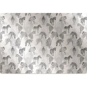 Podložka pod nábytek Podložka pod kolečkovou židli Tygři a zebry