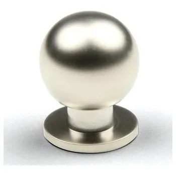 Interex Úchytka knopka ROUND 18 / Matný nikl