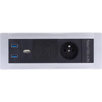 Kancelářský vozík HOBIS zásuvkový panel pevný PTCZ 017 + doprava zdarma