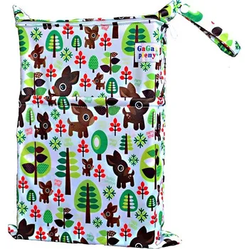 Pytel na pleny GaGa's Nepromokavý pytel na pleny Lesní