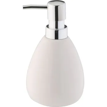 Dávkovač mýdla Dávkovač 0,37l mýdla KERAM.bílý, d9x16,5cm