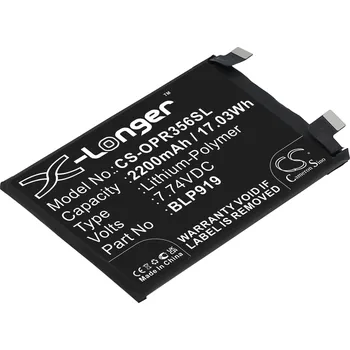 Baterie k notebooku Baterie Cameron Sino CS-OPR356SL - neoriginální