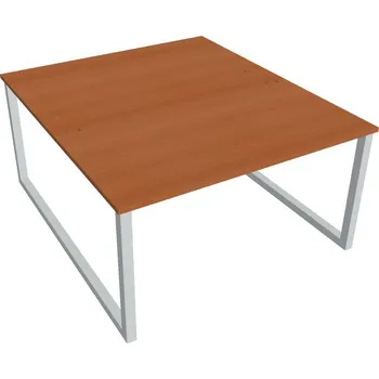 Kancelářský vozík HOBIS kancelářský stůl zdvojený - USD O 1400, třešeň + doprava zdarma