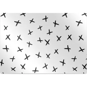 Podložka pod nábytek Podložka pod kancelářskou židli tažené kříže