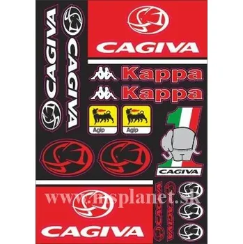 Samolepicí dekorace na vozidlo Nálepky moto Cagiva