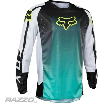Moto dres Pánský MX dres FOX 180 Leed Jersey Teal 2023 S