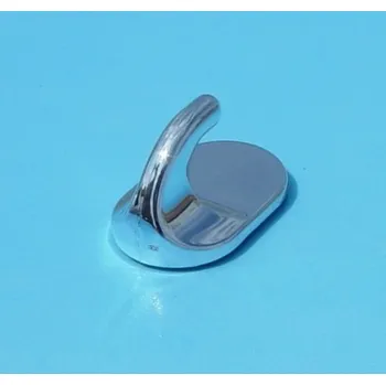 Věšák Háček 1031 OVÁL pokovený,samolep.