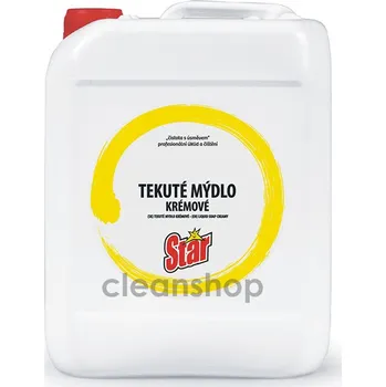 STAR tekuté mýdlo 5kg (krémové)