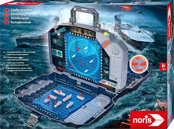 Desková hra Noris Elektronická lodní hra se světelnými a zvukovými efekty