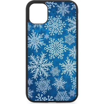 Náhradní kryt pro mobilní telefon Kryt na mobil Huawei blue snowflake Huawei: Y6 2019