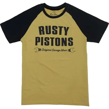 Tričko Rusty Pistons RPTSM83 Burney beige/blue triko vel. M