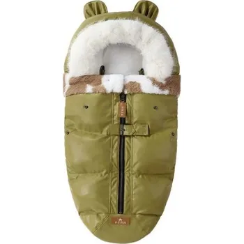 Fusak Čína Zimní fusak s imitací kůže Barvy: khaki