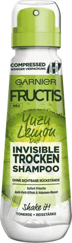 Šampon Garnier Fructis Yuzu Lemon Invisible Dry Shampoo 100 ml