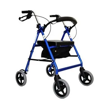 Chodítko pro seniory Chodítko čtyřkolové skládací odlehčené Economic Alu