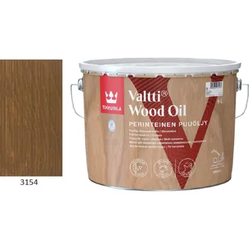 Olej na dřevo Tikkurila Valtti Wood Oil - PUUÖLJY - 9L - 3154 + dárek k objednávce nad 1000Kč