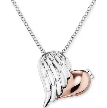 Náhrdelník ŠPERKY-NM, Stříbrný náhrdelník srdce s křídlem 845 Engelsrufer Délka náhrdelníku: 40 cm