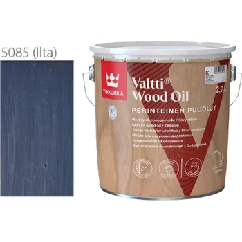 Olej na dřevo Tikkurila Valtti Wood Oil - PUUÖLJY - 2,7L - 5085 - Ilta + dárek k objednávce nad 1000Kč