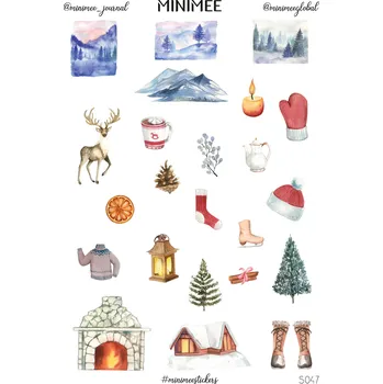 samolepka Samolepky MINIMEE - Zimní Pohoda