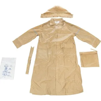 Pláštěnka ARMÁDNÍ ORIGINÁL HOLANDSKO Pláštěnka s kapucí khaki nepromokavá AVENTO SPORTSWEAR Vyberte velikost: 38