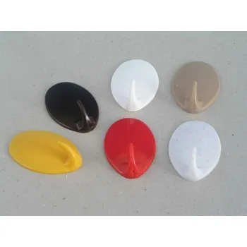 Věšák Háček CLASSIC ovál bez potisku,samolep.