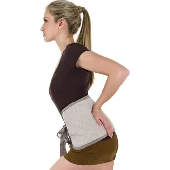 Ovčí věci Ledvinový oboustranný pás z ovčího rouna Barva: šedá