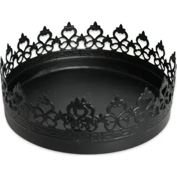 Vánoční dekorace Miska kov pr.12,5cm kov (550818)