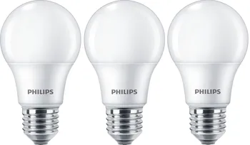 Žárovka Philips LED žárovka E27 9W 230V 806lm 4000K 3 ks