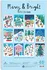 Puzzle Galison Puzzle Adventní kalendář: Veselé a třpytivé 12x 80 dílků