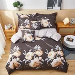 sendia Flanelové francouzské povlečení na dvoulůžko + prostěradlo ZDARMA - Romana