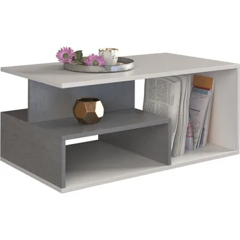 Konferenční stolek Konferenční stolek Prima 90 x 43 x 51 cm betonový/bílý