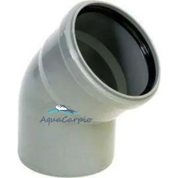 Kanalizační potrubí HT 75 mm koleno 45°