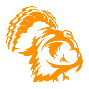 Samolepicí dekorace na vozidlo Krocan 001 pravá (06 - oranžová) SAMOLEPKA NA AUTO, NÁLEPKA, FÓLIE, POLEP, TUNING, VLASTNÍ TEXT, TISK, AUTOSAMOLEPKY.cz, POLEPY, OBRÁZEK, LOGO, 3D STICKERS