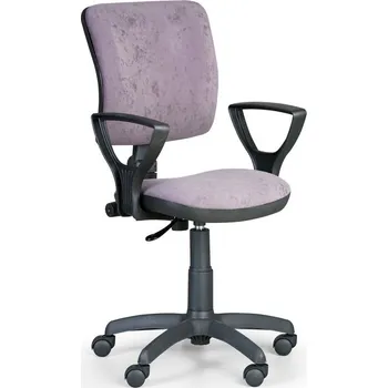 Kancelářská židle s područkami KZ 9920-šedá/KP