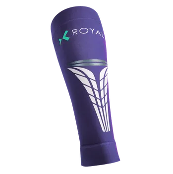 Cyklistické návleky ROYAL BAY Extreme návleky na lýtka, Fialová XS