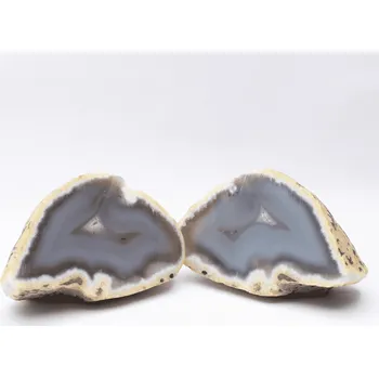 Přírodní kámen Milujeme Kameny Achát - řez půlky CHP56 251990