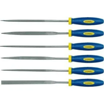 Dílna Pilníky jehlové sada 6ks - 140mm VOREL